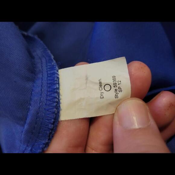 J Crew size 8  blue "No. 2 Pencil" knee length skirt - Picture 6 of 6